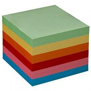 Nachfüller 90x90mm, 700 Blatt farbiges Papier 80g/qm