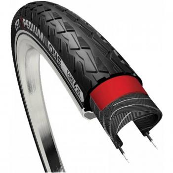 CST 28x1,5 Xpedium One 40‑635 mm Zwarte Buitenband met Reflectie