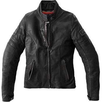 Giacca moto donna Spidi Vintage nera 46