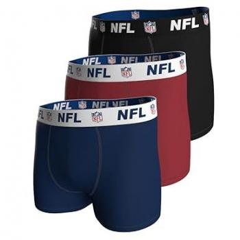 HUDDLE Boxer NFL Shield 3-St Boxershorts Herren Unterhose