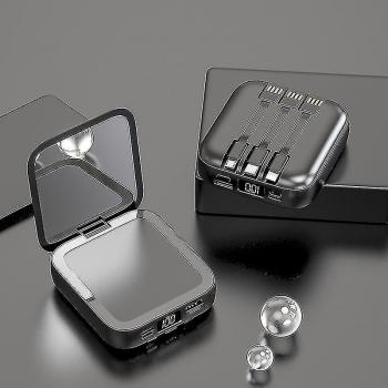Mini Batterie Rechargeable 20 k mAh – Power Bank Miroir LED