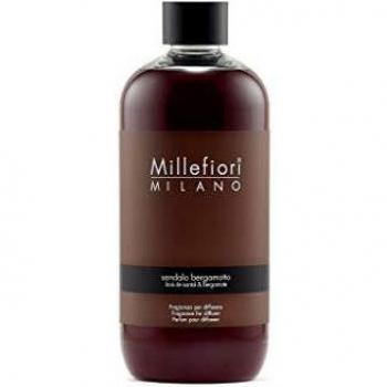 Millefiori Milano Ricarica per Diffusore di Aromi Sandalo Bergamotto 500 ml