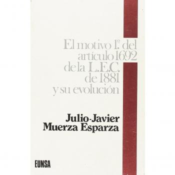 Motivo 1. art. 1692 de L.E.C. de 1981
