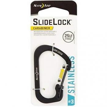 Nite Ize SlideLock Carabiner #3 (Black)