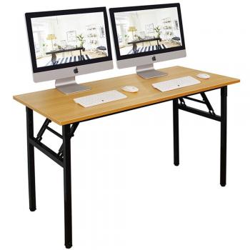 Scrivania da Lavoro DlandHome 120x60 – Teak Nero