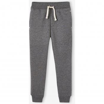 Pantalon confortable en molleton garçon gris