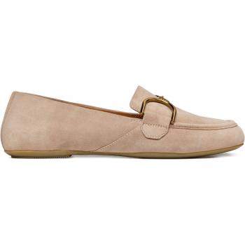 Mocasines de Mujer GEOX D Palmaria Beige