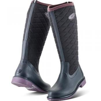UK 4 Skyline Wellies – Black Heather Edition