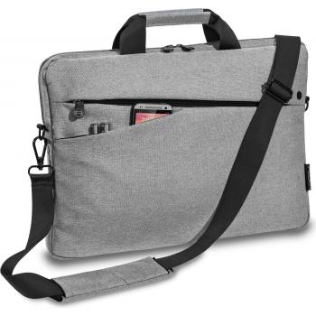 PEDEA Laptoptasche 13.3 Zoll Fashion grau/schwarz
