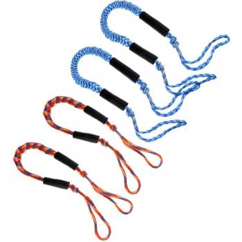 Pack de 4 sangles douces en polyester pour bateau