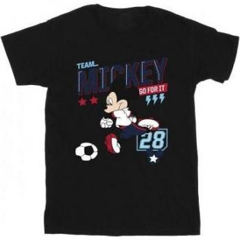 Camiseta Infantil Team Football Mickey