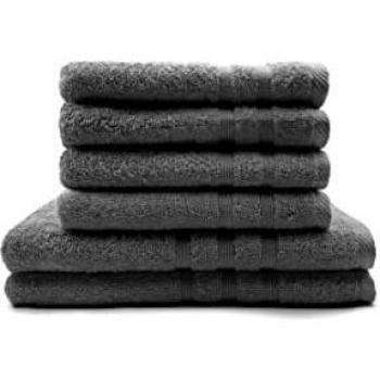 Ensemble Bain Élégance – 4 serviettes, 2 draps, coton 100 %