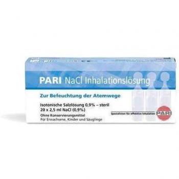 INHAL PARI NaCl 0,9% 20X2,5ML