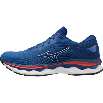 Mizuno Wave Sky 6 Herren Laufschuhe Blau EU 42,5