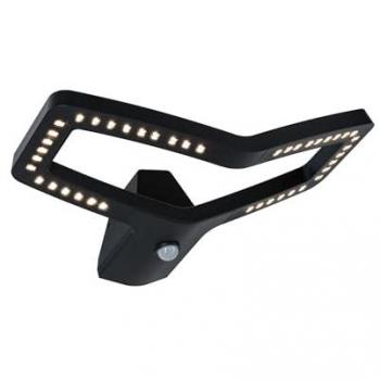 Lampada da Muro Esterno Alara, LED a Movimento, Antracite (IP44)