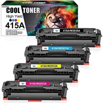 HP M454dn/M454dw Compatible Cool Toner Cartridge – W2031A/W2032A/W2033A