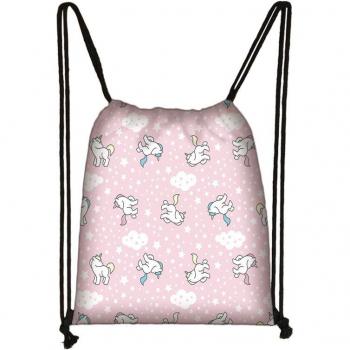 Unicorn Drawstring Backpack for Boys