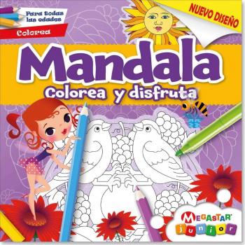Mandala colorear y disfruta 11 (4-6 años).