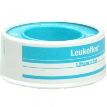 Leukoflex Verbandpflaster 5 m × 1,25 cm – 1 Packung