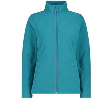 Women's 3XL CMP Arctic Teal Zip Fleece Jacket
