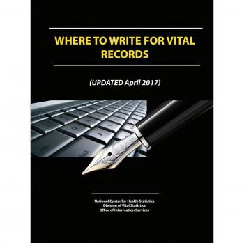 Where To Write For Vital Records