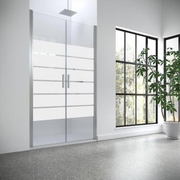 Hada Plus Mampara de Ducha con Vidrio Decorado