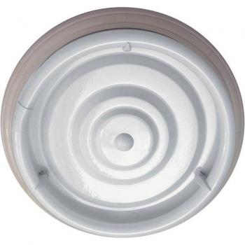 Plafón Circe Redondo 1×G10Q T9 Circ. Al. 9xP 46 cm Blanco – Ref.: CIR40 BR*BR