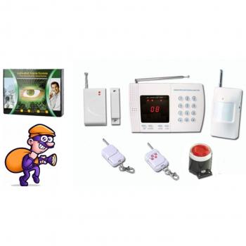 Kit di Sicurezza Antifurto per Casa e Ufficio con Display e Funzione Telefono