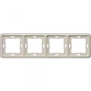 BJC Delta Rahmen für Einbauspots 80 mm Silber