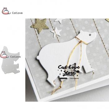 Polar Bear DIY Scrapbook Metal Dies