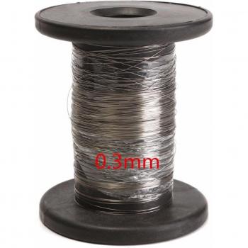 Alambre de Acero Inoxidable para Manualidades 30m 0.2mm-0.6mm