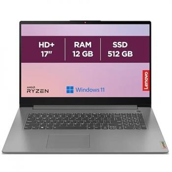 PC portable Lenovo IdeaPad 3 17.3 pouces Ryzen 7 12 Go 512 Go