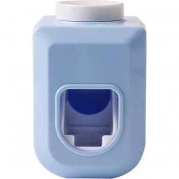Lazy Toothpaste Dispenser and Toothbrush Organizer