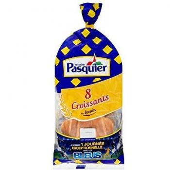 Croissants Levain 8x320 g Brioche Pasquier (sachet)