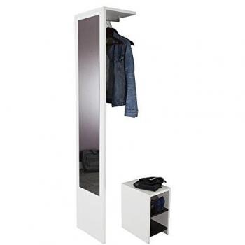 Specchio Vestibular Symbiosis en Blanco y Negro