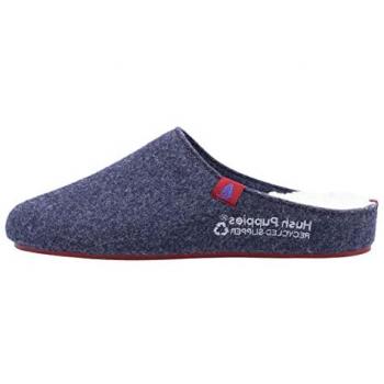 Eco-Friendly Classic Navy Slippers for Men