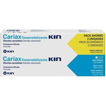 Cariax Desensibilizante Duplo Pasta Dientes Menta 2x125ml