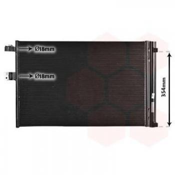 BMW Klimakondensator VAN WEZEL 06015707