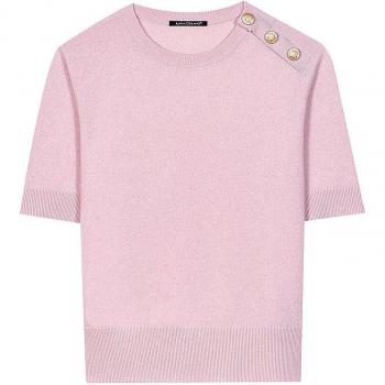 Polo‑Stil Pullover aus Kaschmir-Mix – LUISA CERANO, 38