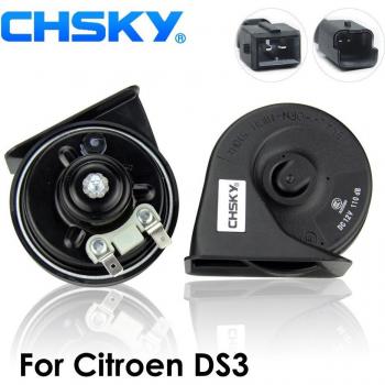 Claxon de alta resistencia CHSKY, bocina Caracol 12V para Citroen DS3
