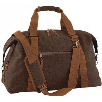 Bagbase Holdall canvas rétro – 30 L, ensemble de 2, taille standard