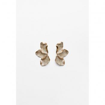 Golden OS Enamelled Fan Jewelry