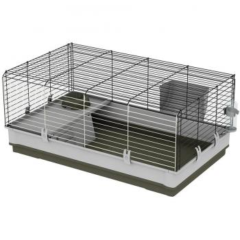 Grey Ferplast Large Rabbit Hutch