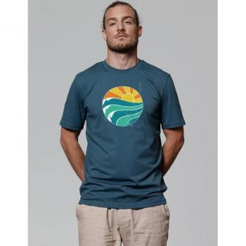 Petrolio Solare – Camicia a Colori Sfumati