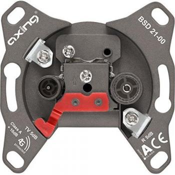 Axing BSD 21-00 2-Port Hyperbreitbandsteckdose
