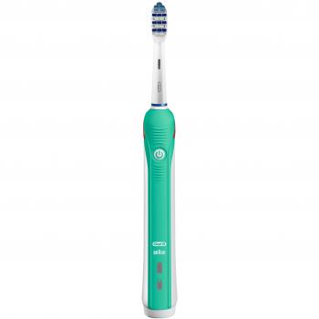 Oral‑B TriZone 2000 Elektro‑Zahnbürste mit Aufsteckbürste – Weiß/Türkis