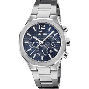 Montre Lotus 18847/2 – Design bleu, bracelet acier 316L pour homme