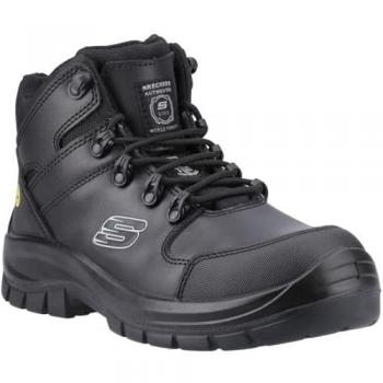 Skechers Homme Trophus Kilram Chaussures de Sécurité Noir Taille 42