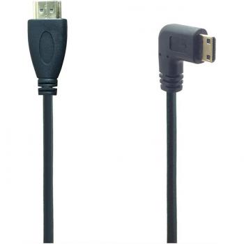 Mini HDMI Kabel V 1.4 90 Grad für Kameras