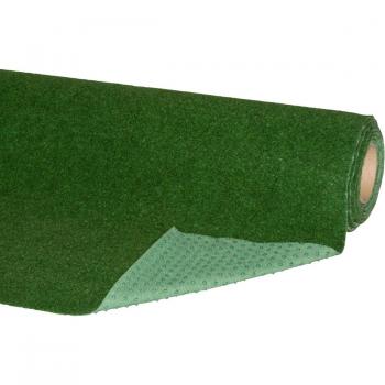 Outsunny Kunstrasen mit Noppen zur Drainage grün 300 x 133 x 0,4 cm